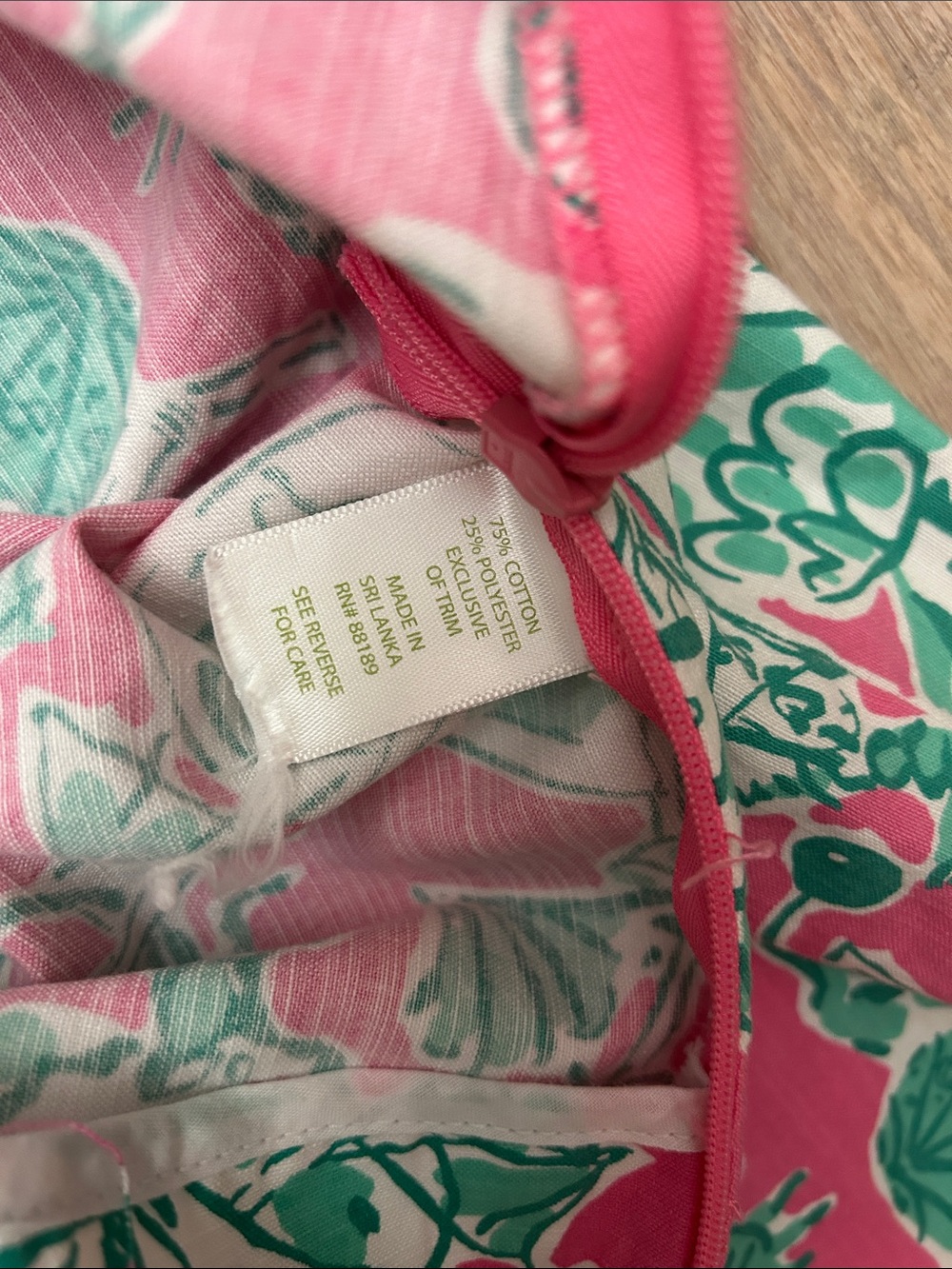 Lilly Pulitzer scorpion bowl printed crop cotton blend pants size 10 - Picture 8 of 16